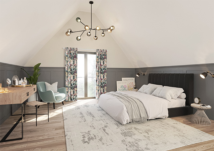 Philippa, Emerald - Made to Measure Curtains - Image 8